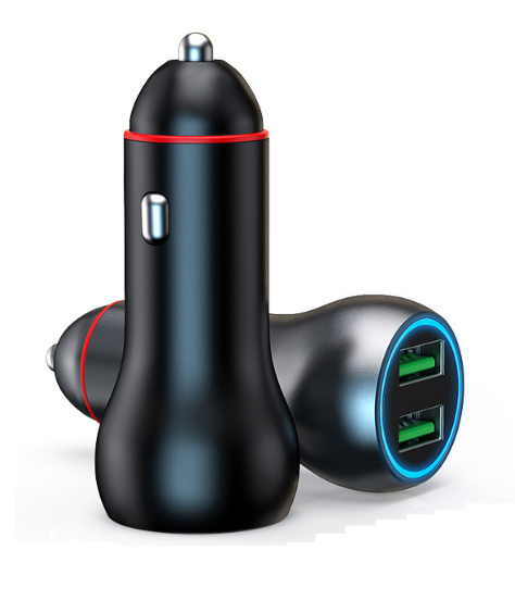 60w car charger dual USB